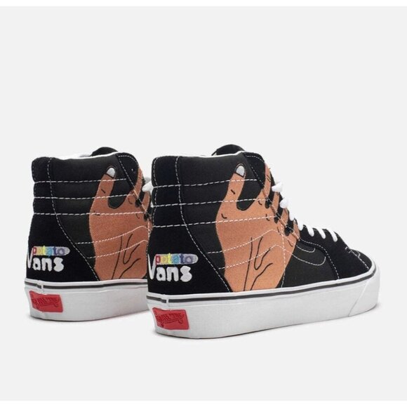 VANS Vault Sk8-Hi Vr3 Lx Imran Potato Shoes Checkerboard Mens Size: 6 Womens 7.5 - Picture 4 of 5